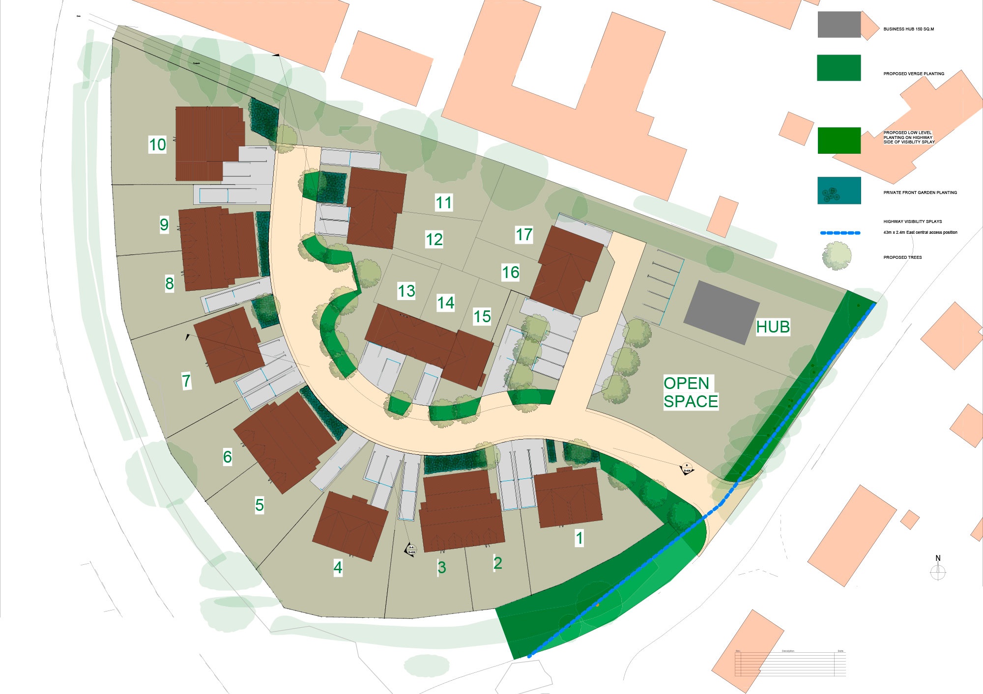Harts Lane, Burghclere Orchard Land & Property Developers
