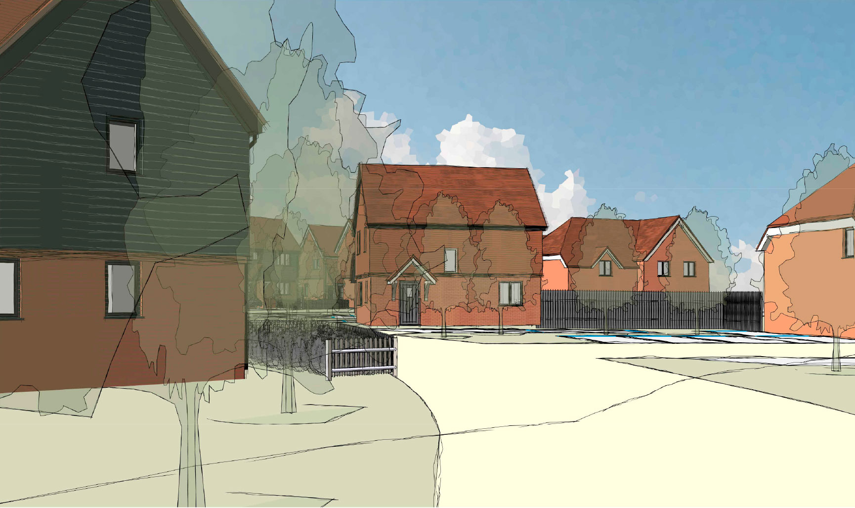 Harts Lane, Burghclere Orchard Land & Property Developers